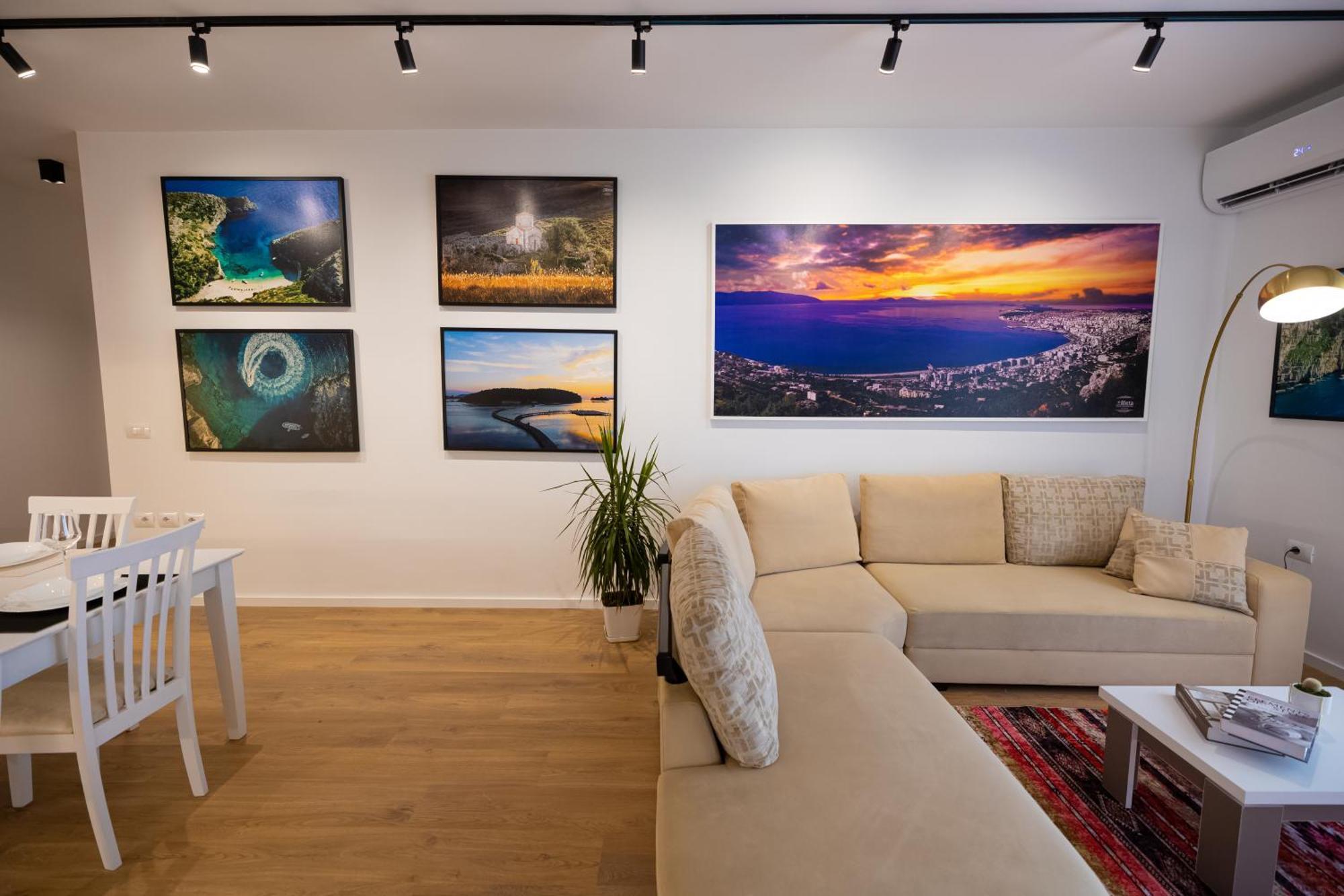 Victoria Lungomare Apartment Влёра Экстерьер фото